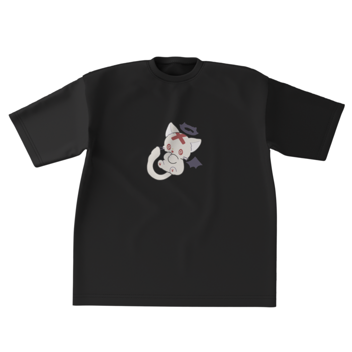ビッグシルエットTシャツ - XL - 黒