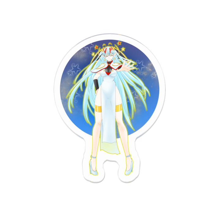 アクリルバッジ - 50 x 50 (mm)