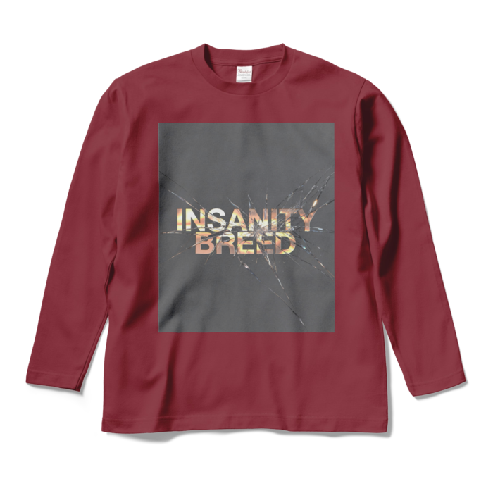 ロングスリーブTシャツ - M - バーガンディ