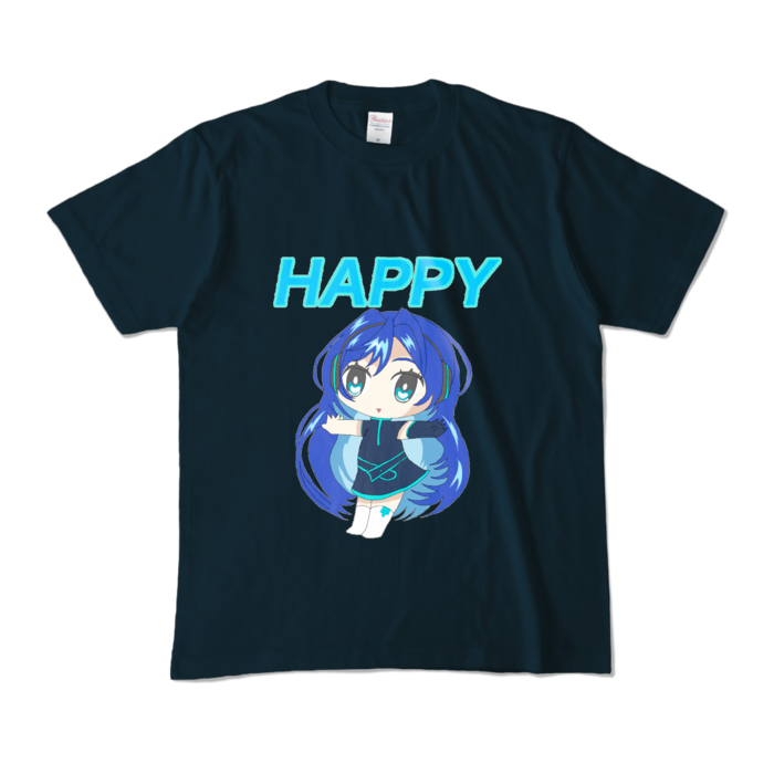 カラーTシャツ - M - ネイビー (濃色)