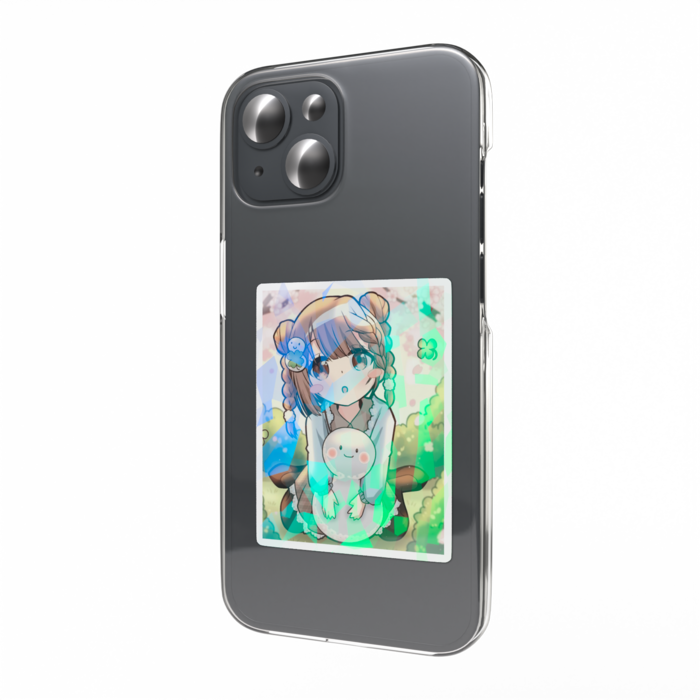 ホログラムスマホステッカー - 縦