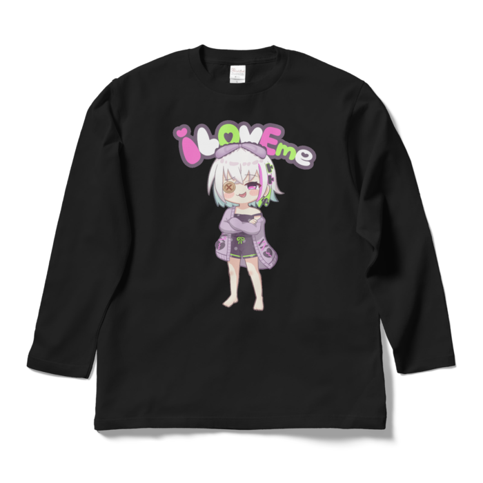 ロングスリーブTシャツ - L - ブラック