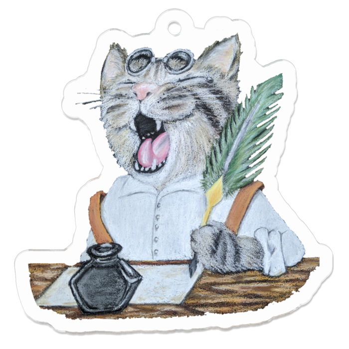 アクリルキーホルダー（コーティング） - 50 x 50 (mm)