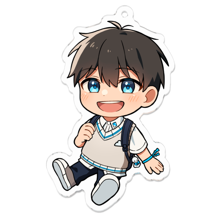 アクリルキーホルダー - 70 x 70 (mm)