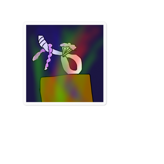ステッカー - 100 x 100 (mm)