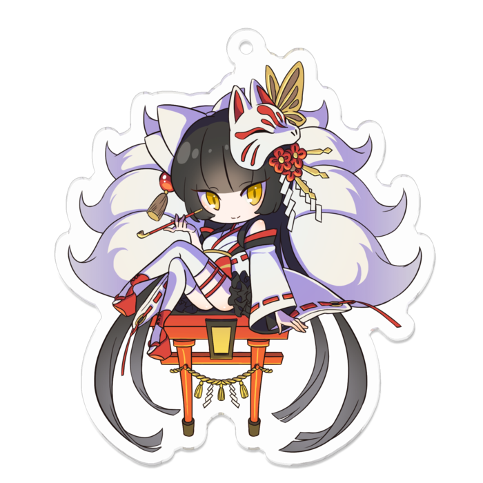 アクリルキーホルダー - 70 x 70 (mm)