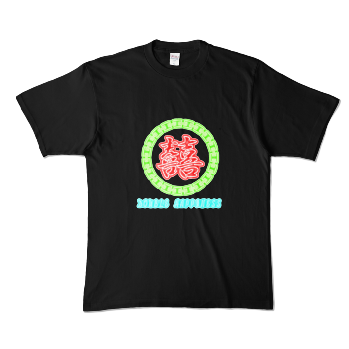 カラーTシャツ - XL - ブラック