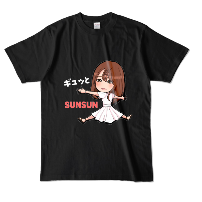 カラーTシャツ - L - ブラック (濃色)