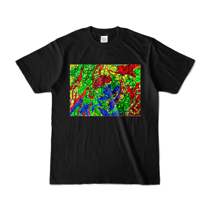 カラーTシャツ - S - ブラック (濃色)