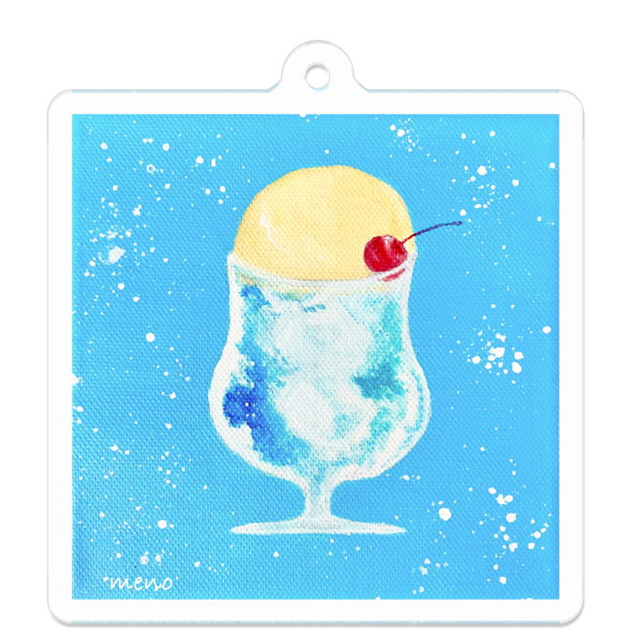 アクリルキーホルダー - 50 x 50 (mm)