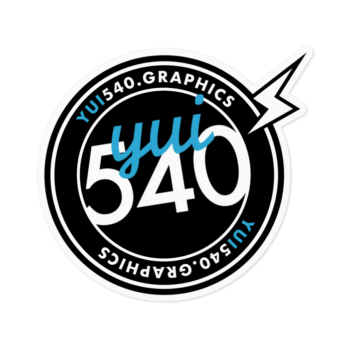 ステッカー - 100 x 100 (mm)