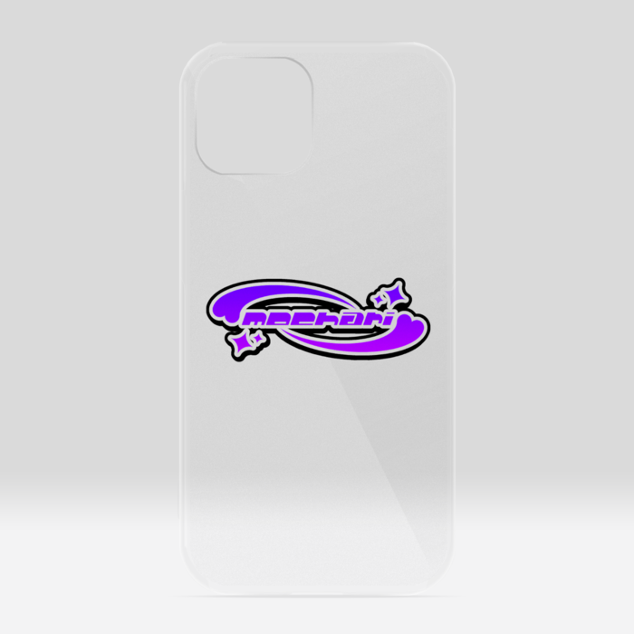 クリアiPhoneケース - iPhone 13(パープル)