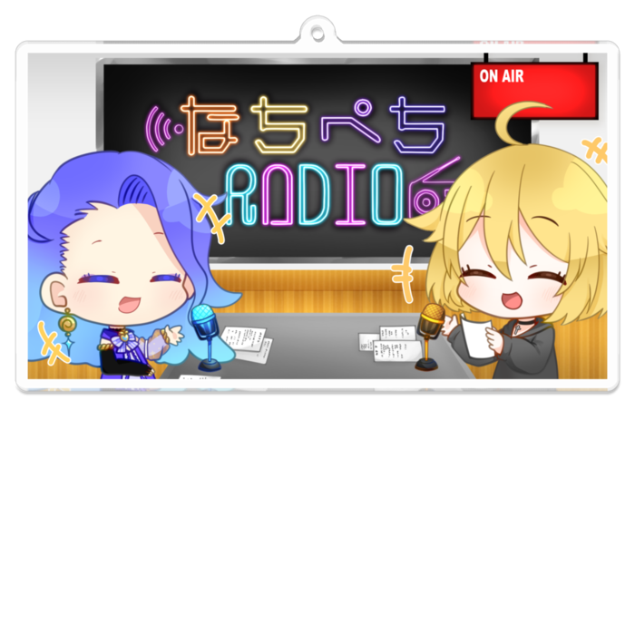 アクリルキーホルダー - 100 x 100 (mm)