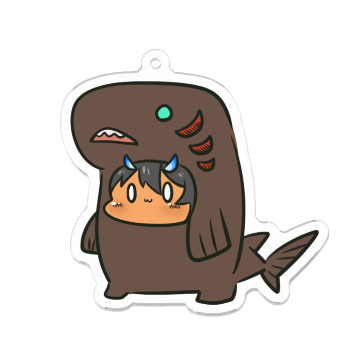 アクリルキーホルダー - 70 x 70 (mm)