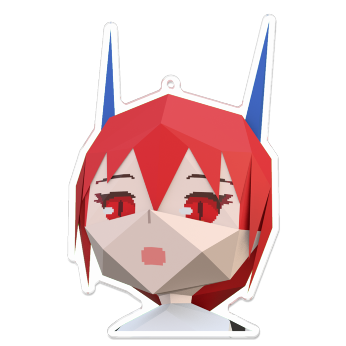 アクリルキーホルダー - 100 x 100 (mm)