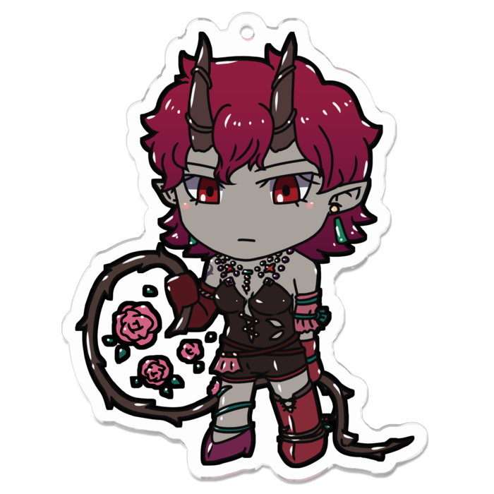 アクリルキーホルダー - 70 x 70 (mm)