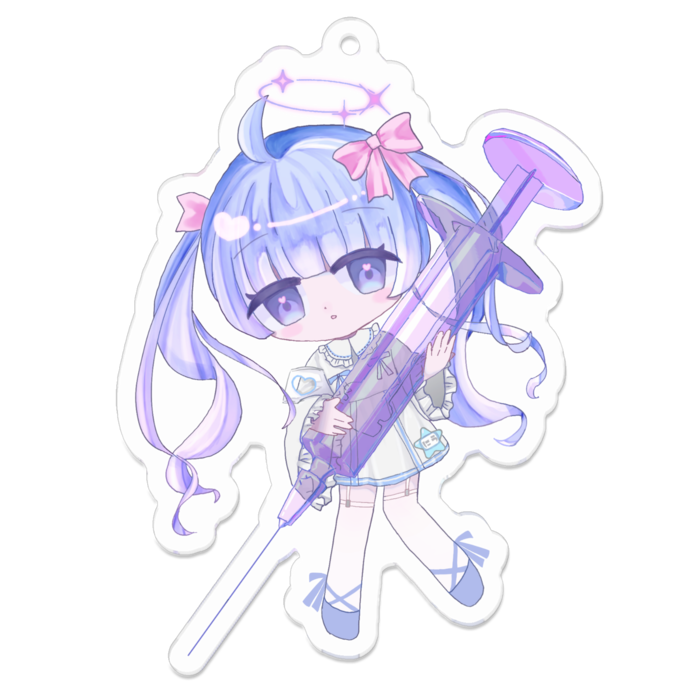 アクリルキーホルダー - 70 x 70 (mm)