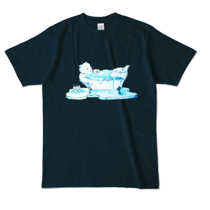 カラーTシャツ - L - ネイビー (濃色)