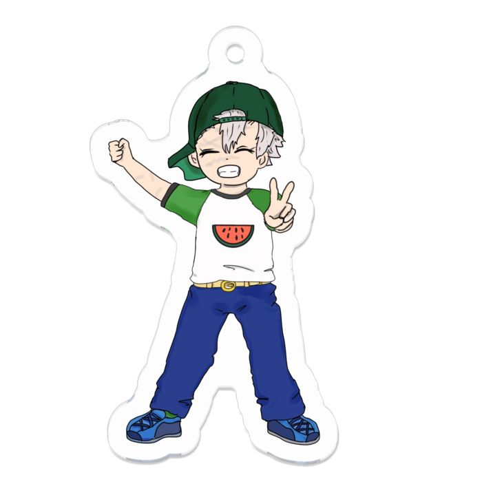 アクリルキーホルダー - 50 x 50 (mm)