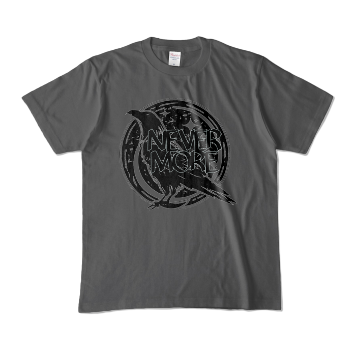Color T-shirt - M - Charcoal (Dark)カラーTシャツ - M - チャコール (濃色)