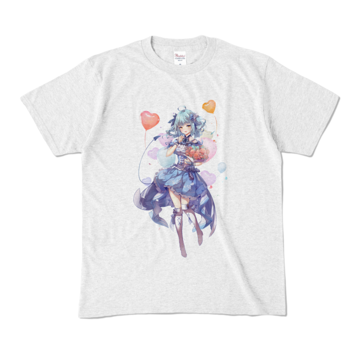カラーTシャツ - M - アッシュ (淡色)