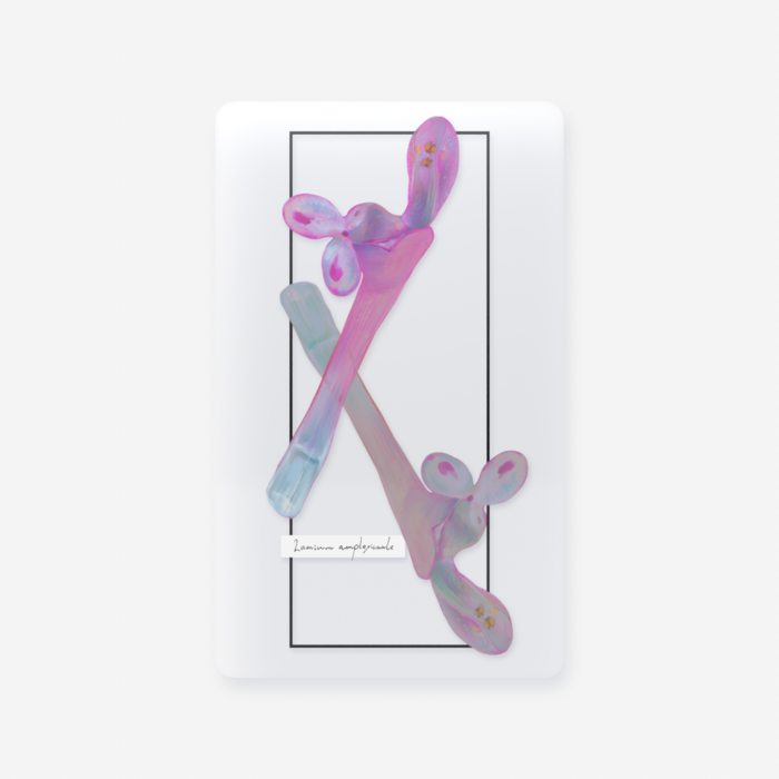 クリアカード - 名刺（55 × 91mm）