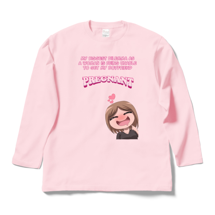 Pink Long Sleeve Shirt - Large