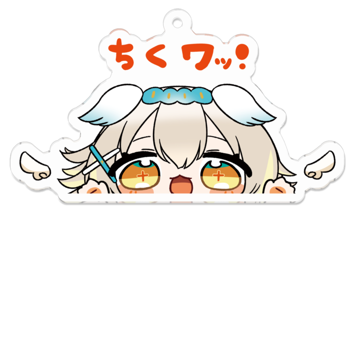 アクリルキーホルダー - 70 x 70 (mm)