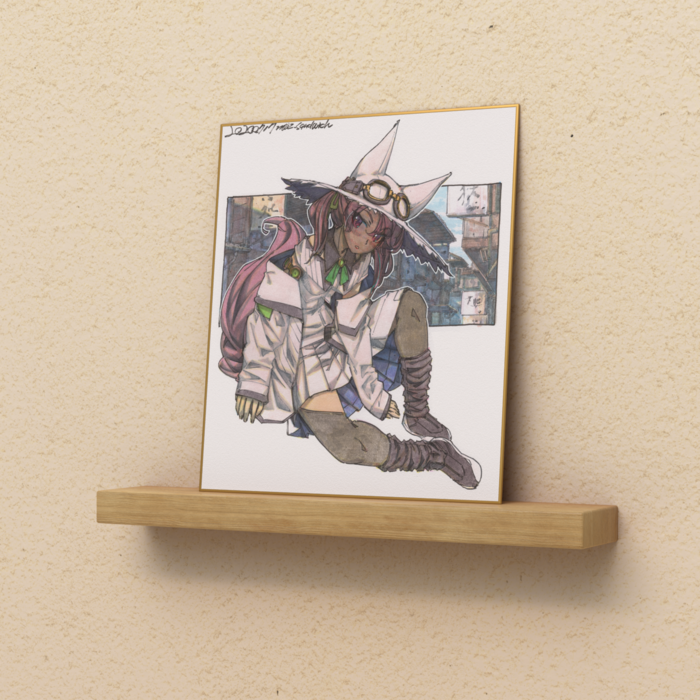 くたびれ白い魔女