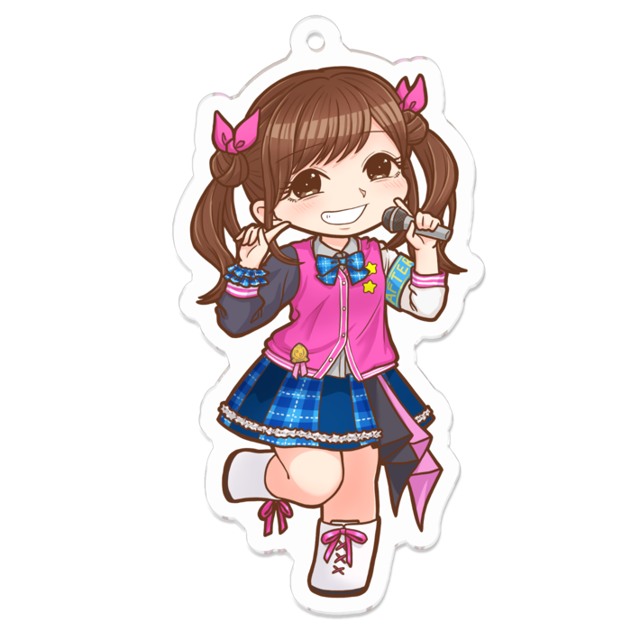 アクリルキーホルダー - 70 x 70 (mm)