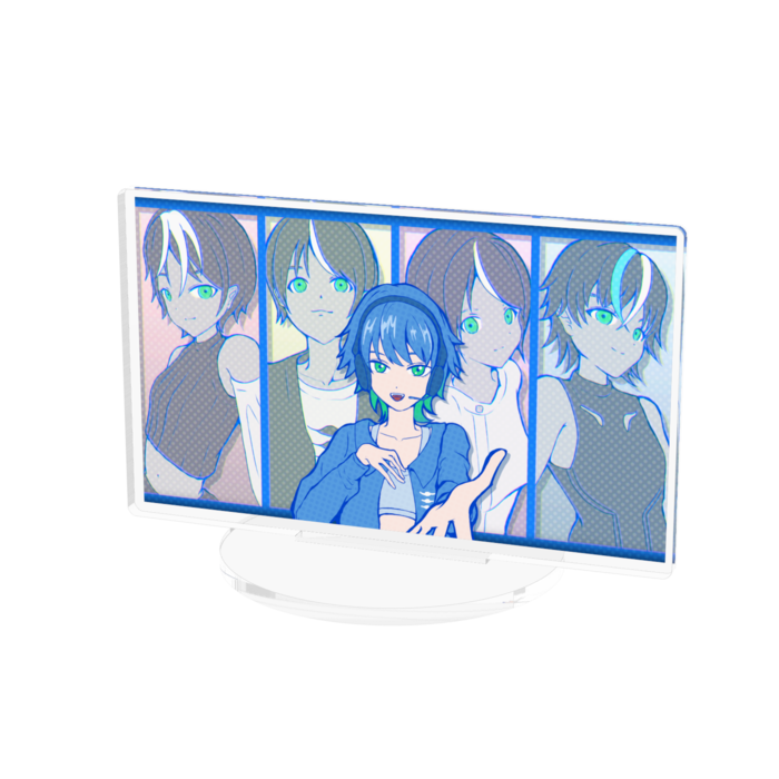 アクリルフィギュア - 100x100mm