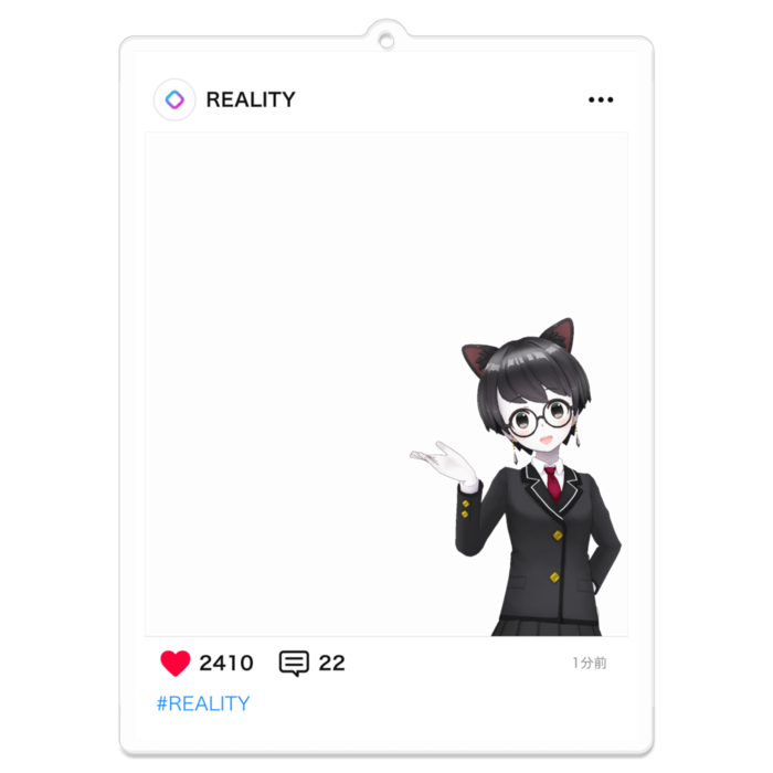 アクリルキーホルダー - 100 x 100 (mm)