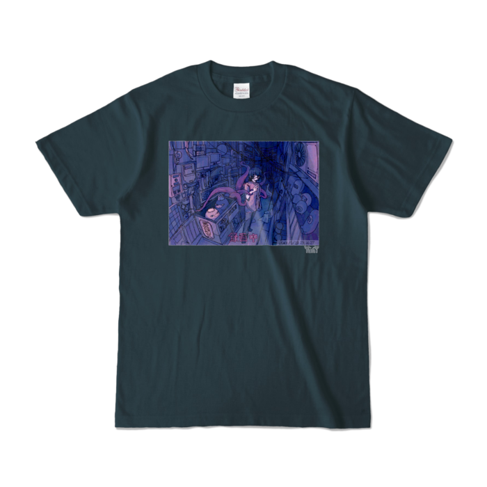 カラーTシャツ - S - デニム (濃色)