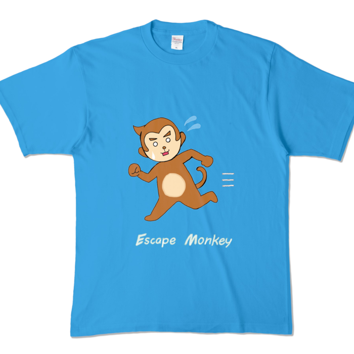 カラーTシャツ - XL - ターコイズ (濃色)