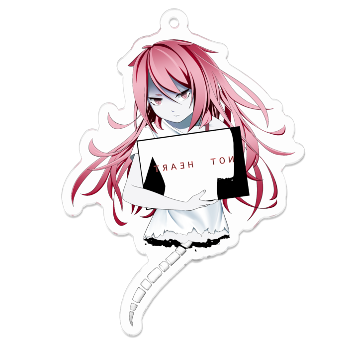 アクリルキーホルダー（コーティング） - 70 x 70 (mm)