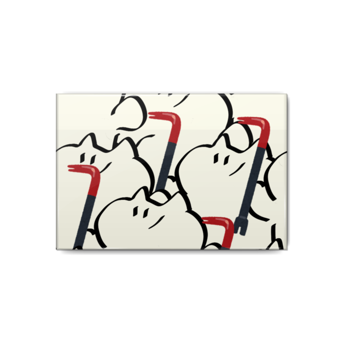 缶バッジ - 80x54mm