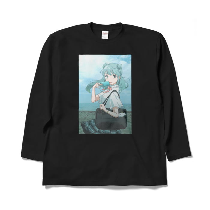 ロングスリーブTシャツ - XL - ブラック