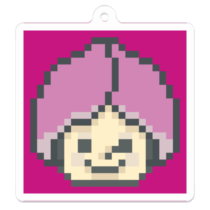 アクリルキーホルダー - 50 x 50 (mm)