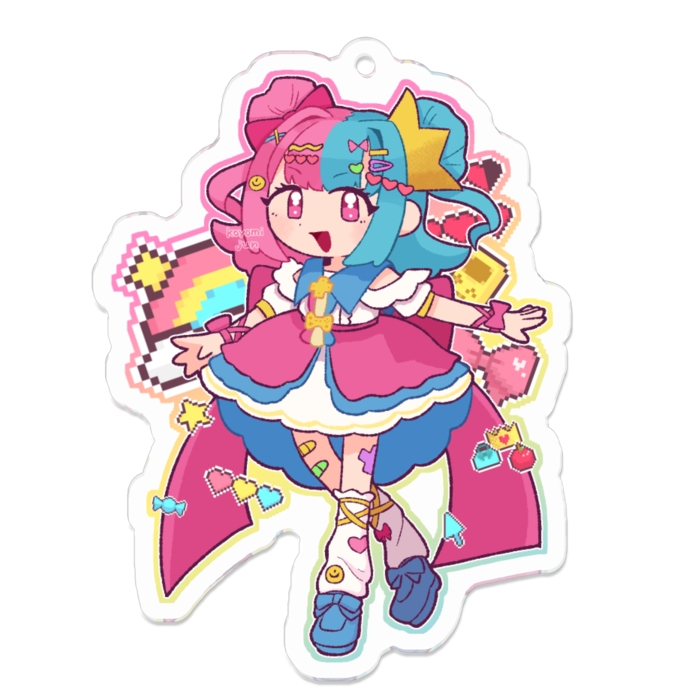 アクリルキーホルダー - 70 x 70 (mm)