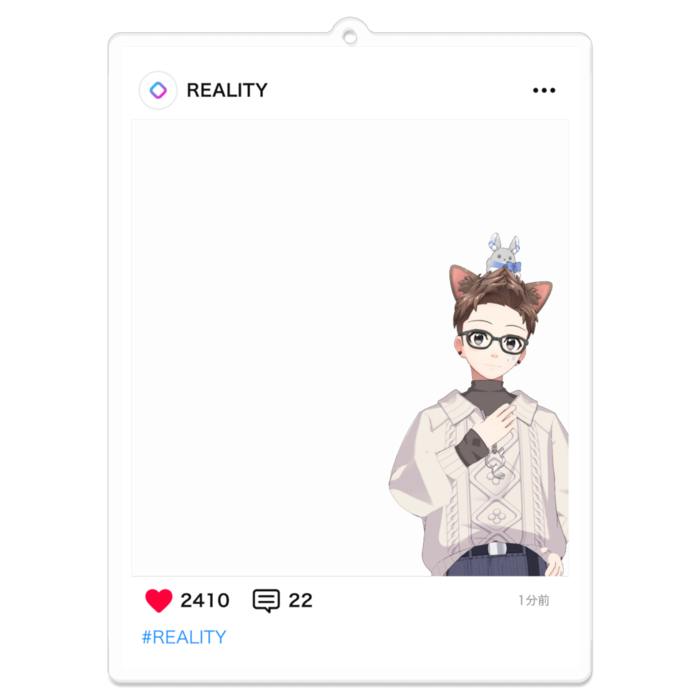 アクリルキーホルダー - 100 x 100 (mm)