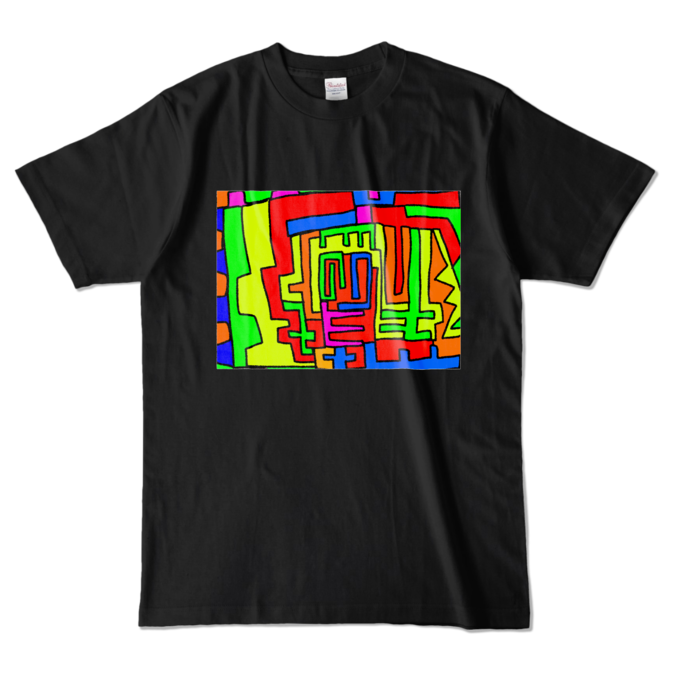 カラーTシャツ - L - ブラック (濃色)