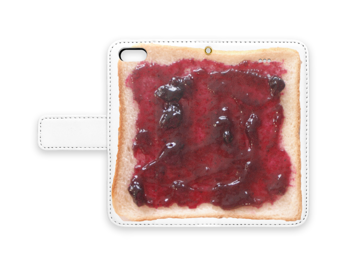 手帳型iPhoneケース - iPhone5 - ストラップ穴 あり