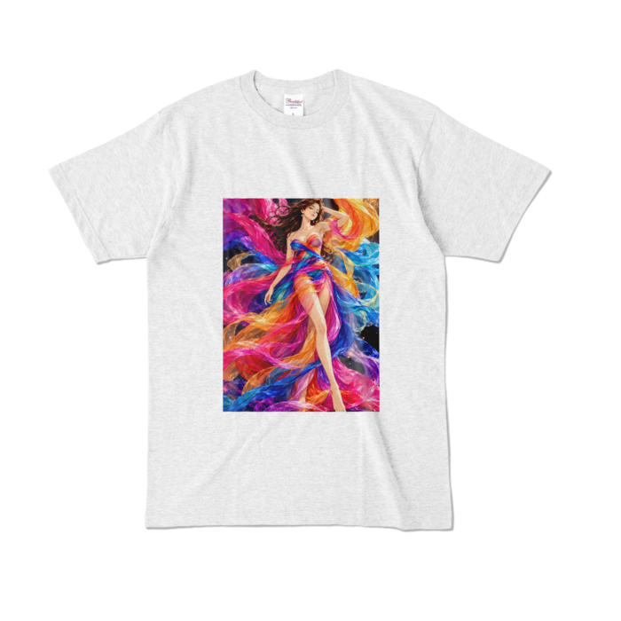 カラーTシャツ - L - アッシュ （淡色）