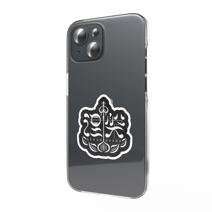NEHAN LOGO STICKER / BLACK