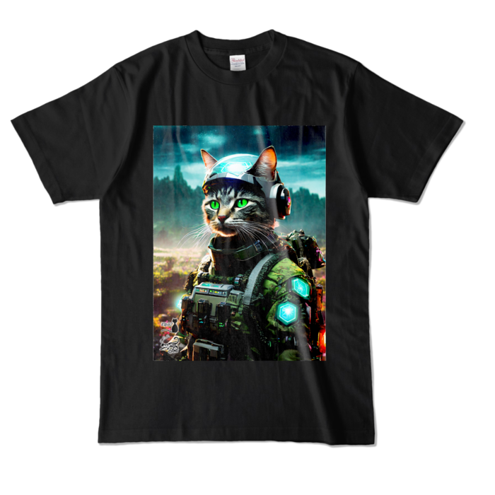 カラーTシャツ - L - ブラック (濃色)