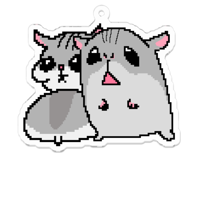 アクリルキーホルダー - 70 x 70 (mm)