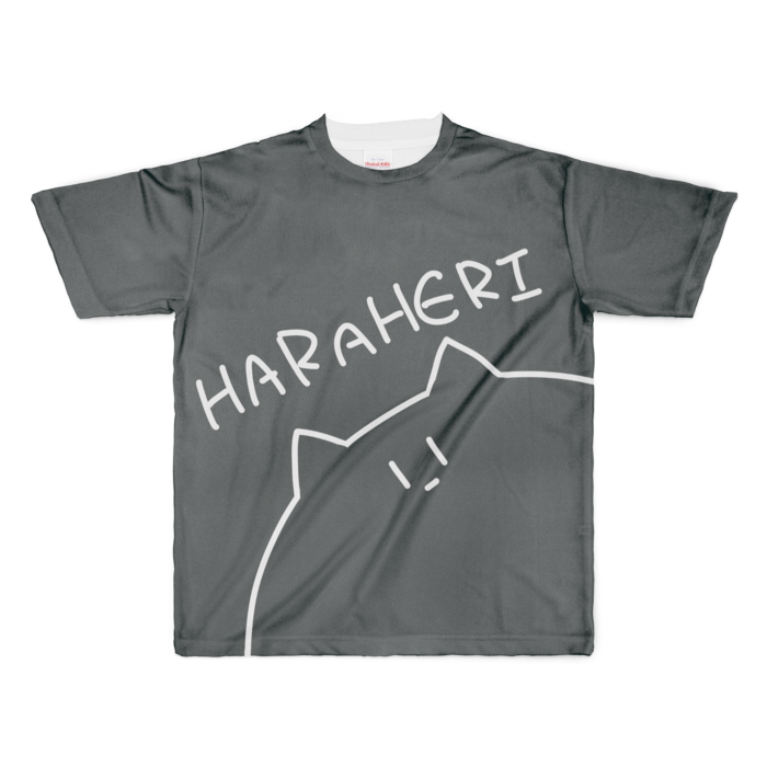 フルグラフィックTシャツ - XL - 両面印刷