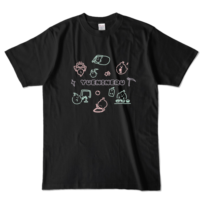 カラーTシャツ - L - ブラック (濃色)