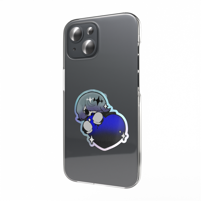 オーロラスマホステッカー - W55 × H91mm 以内
