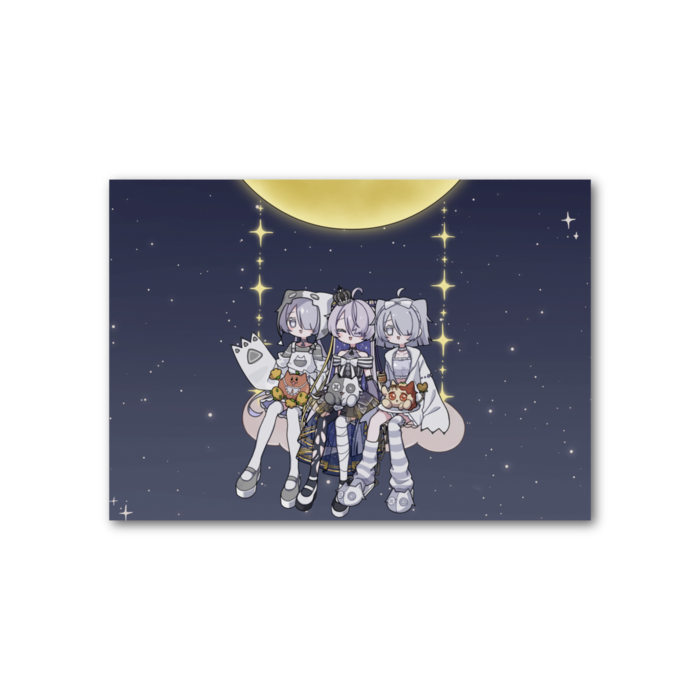 フォト風カード - 横 - 片面